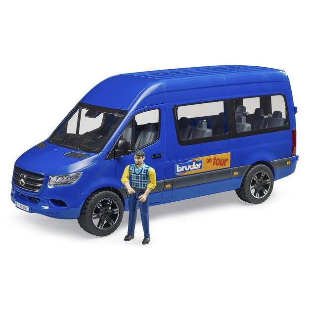 BRUDER turistinis MB Sprinter automobilis su figūrėle 02681