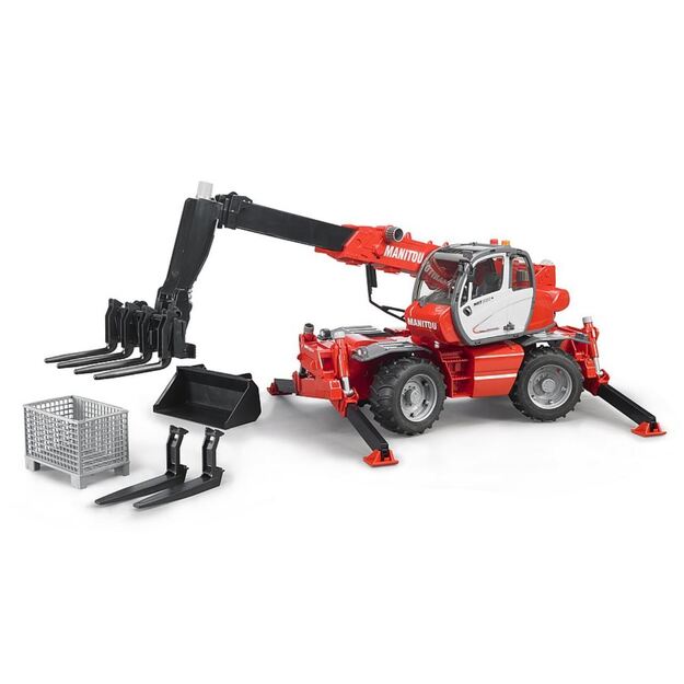 BRUDER 02129 teleskopinis krautuvas MANITOU MRT 2150 