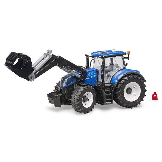 BRUDER traktorius New Holland T7.315 su krautuvu 03121