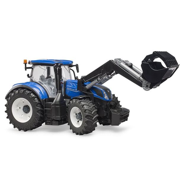 BRUDER traktorius New Holland T7.315 su krautuvu 03121